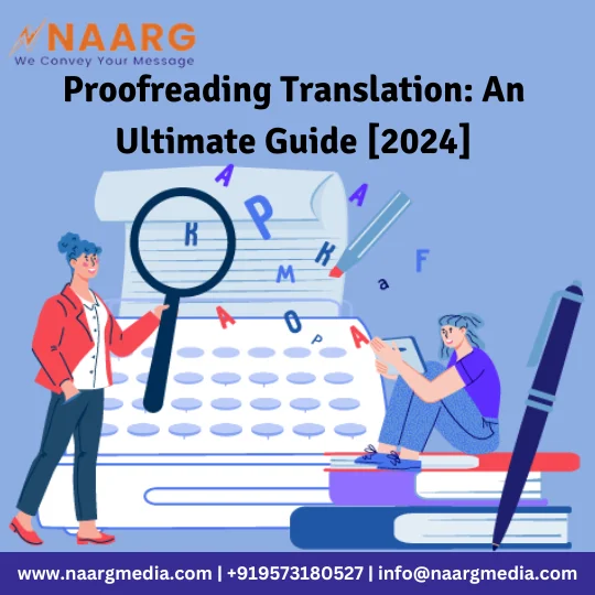 Visual representation of 'Proofreading Translation: An Ultimate Guide,' featuring comprehensive tips and insights for perfecting translated content.